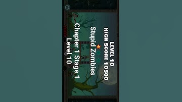 Stupid Zombies | chapter 1 Stage 1 Level 10 | #youtube #shorts