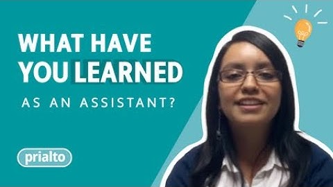 What have you learned at Prialto?