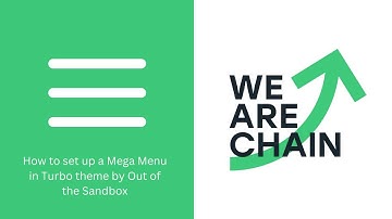 How to set up a Mega Menu in Turbo theme by Out of the Sandbox