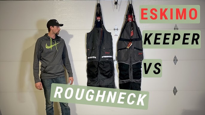 The Best Ice Fishing Bibs? Eskimo Keeper Bibs One Year Review! (Honest) 