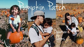 PICKING OUR PUMPKINS (Pumpkin Patch Vlog 2018)