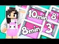 💜Minecraft BUT Every Room is a RANDOM TIME