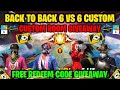 Free fire live giveaway custom room  ff live team code giveaway  freefirelive giveaway 2bgamer