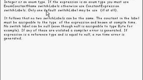Java Tutorial 15. Switch statements