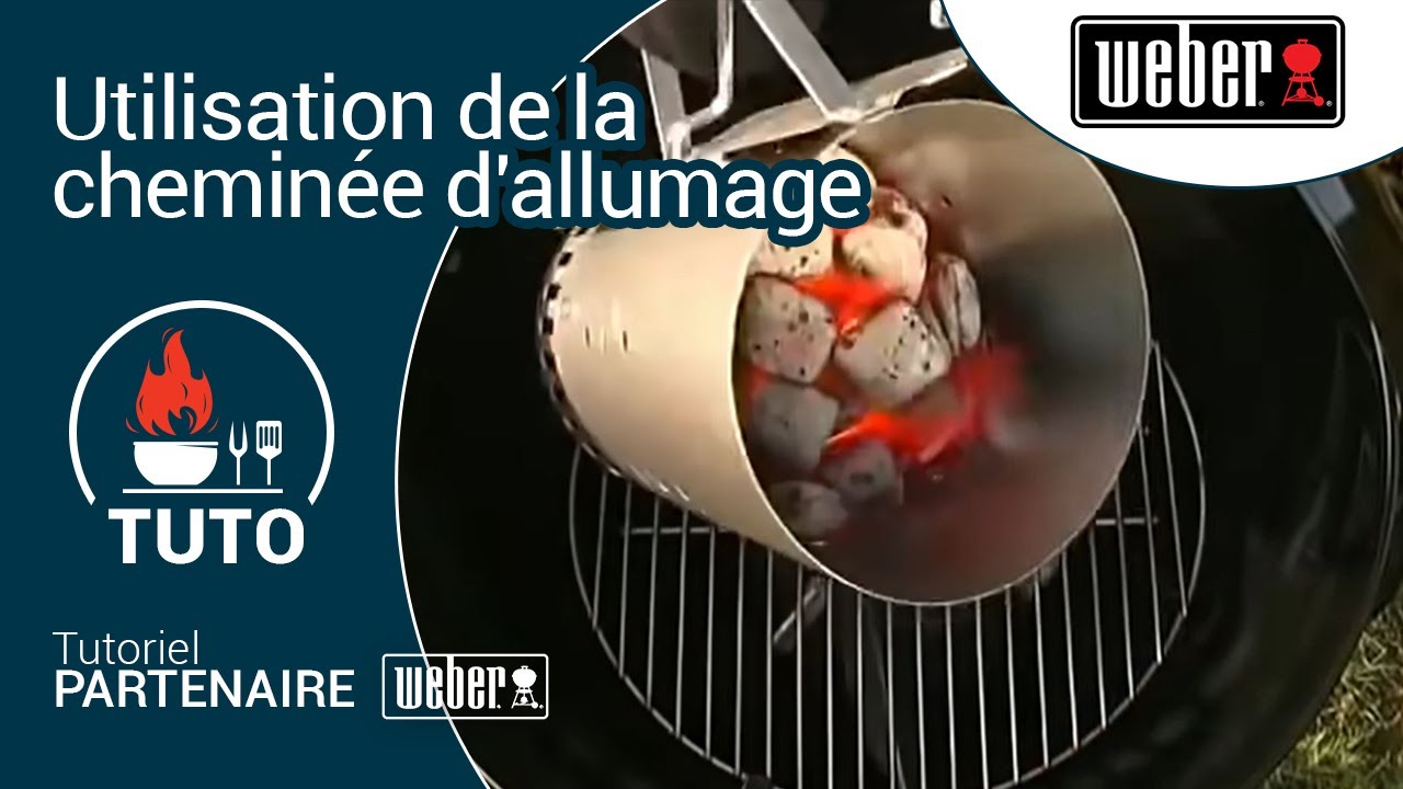 Accessoire Weber - Cheminée allumage pour barbecue