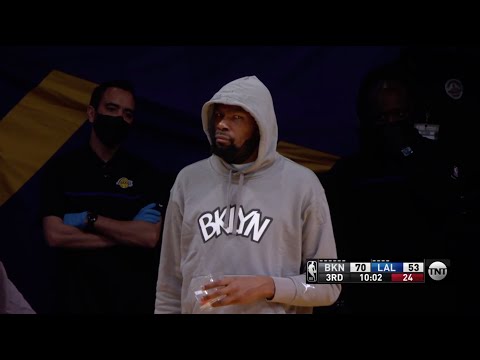 Kevin Durant's Bench Reactions Turned Into Memes During Lakers Game