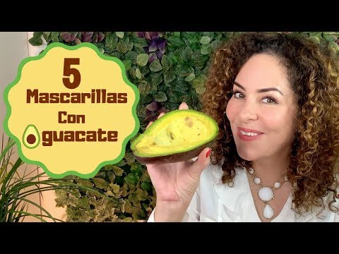 5 Mascarillas con Aguacate para la Piel y el Cabello