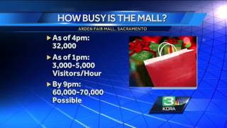 Shoppers hit the mall looking for after Christmas sales