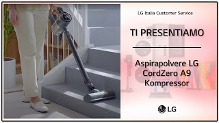 LG Products | LG CordZero A9 Kompressor vacuum cleaner - YouTube