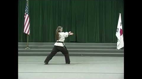 Pyong An Sa Dan     WTSDF Form #9  --  3rd RED requirement