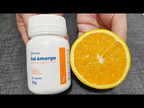 VIVA MAIS DE 100 ANOS ! SAL AMARGO e LARANJA quase ninguém conhece essa dica 😯