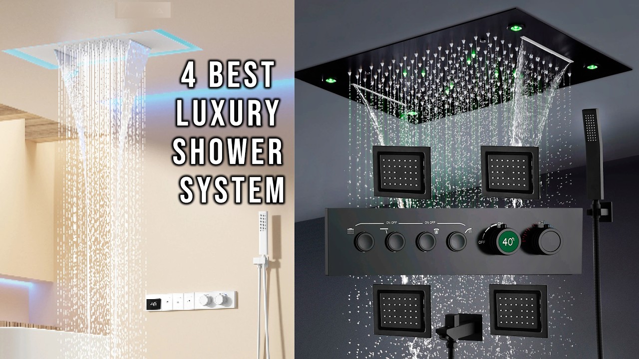 4 Best Shower Systems in 2026 | Luxury Shower System - YouTube