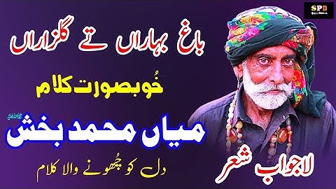 Kalam mian muhammad bakhsh saif ul malook | Wajahat Ali Warsi | mian muhammad bakhsh kalam | kalam