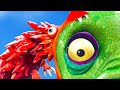 NEW SEABREATHER DRAGON vs GIANT OCTOPUS BOSS - Hungry Dragon Part 25 | Pungence