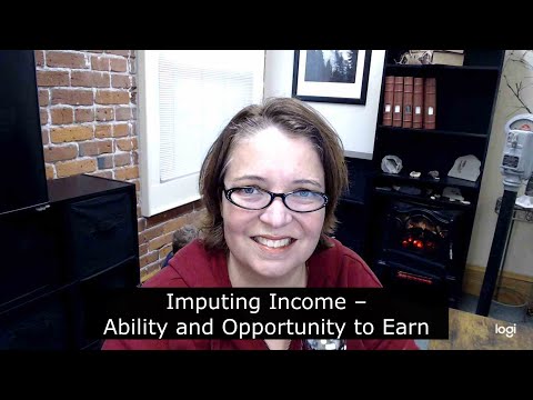 Imputing Income–Ability and
