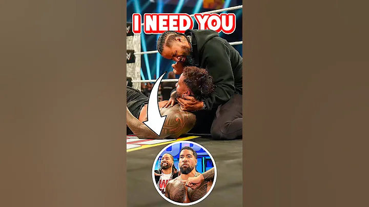 What Did Jey Uso Really Say To Jimmy On Raw? #wwe #wweraw #jeyuso #jimmyuso #smackdown #shorts