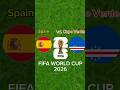 🔴Spain vs Cape Verde|FIFA WORLD CUP 2026|Marble Football Gameplay