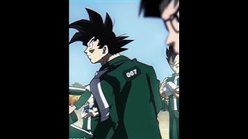 Goku And Vegeta Playing the squid Game☠️🔥#squidgame #squidgame2 #edit #dragoball
