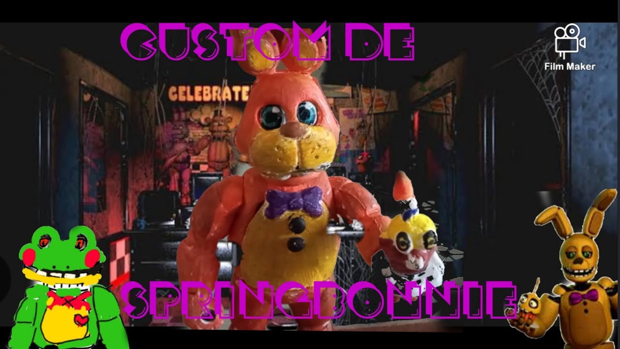 Haciendo el custom de springbonnie - YouTube