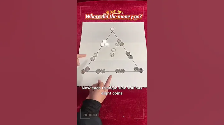 Can You Solve the Impossible Coin Triangle?#Cultivation of Creativity#puzzle #knot #logical