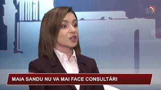 Maia Sandu nu va desemna un premier