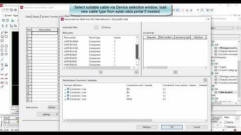 ePlan Tips, How to add cable definition