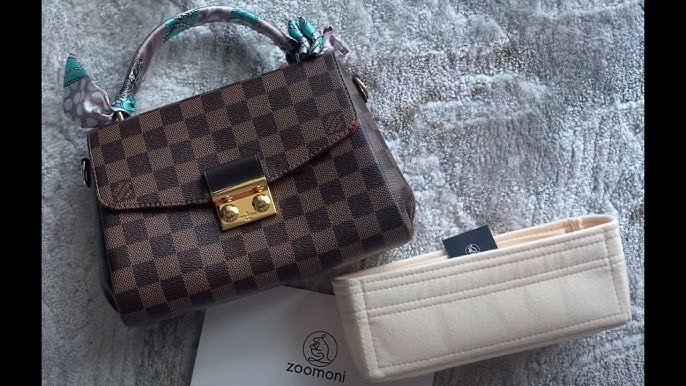 THE BAG REVIEW: UNBOXING LOUIS VUITTON CROISETTE IN DAMIER EBENE ❤️ 