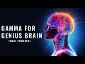 Genius frequency 40 hz gamma waves binaural beats activate brain to 100 potential