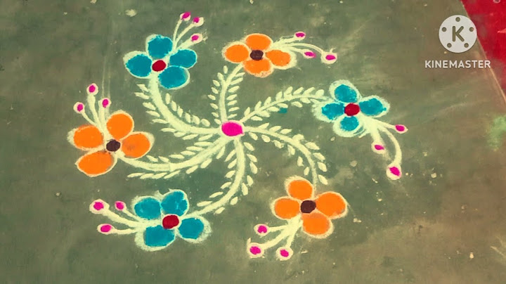 Auspicious Three New Rangoli (5*3) for Walk