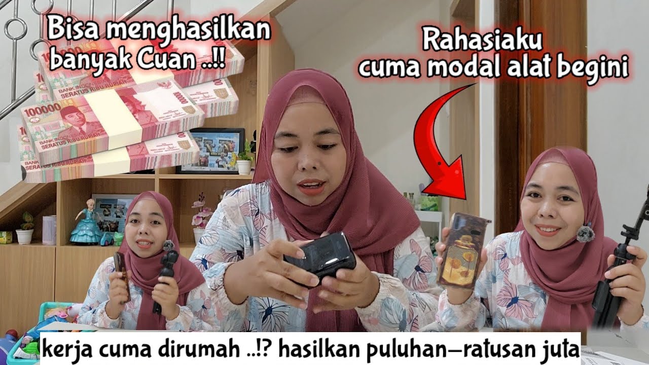 cuma modal 2 alat ini _ kerja dirumah ⁉️ hasilkan puluhan_ratusan Juta ...