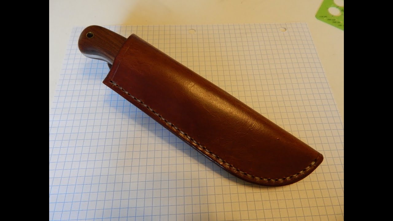 leatherwork7-how-to-make-a-knife-sheath-template-youtube