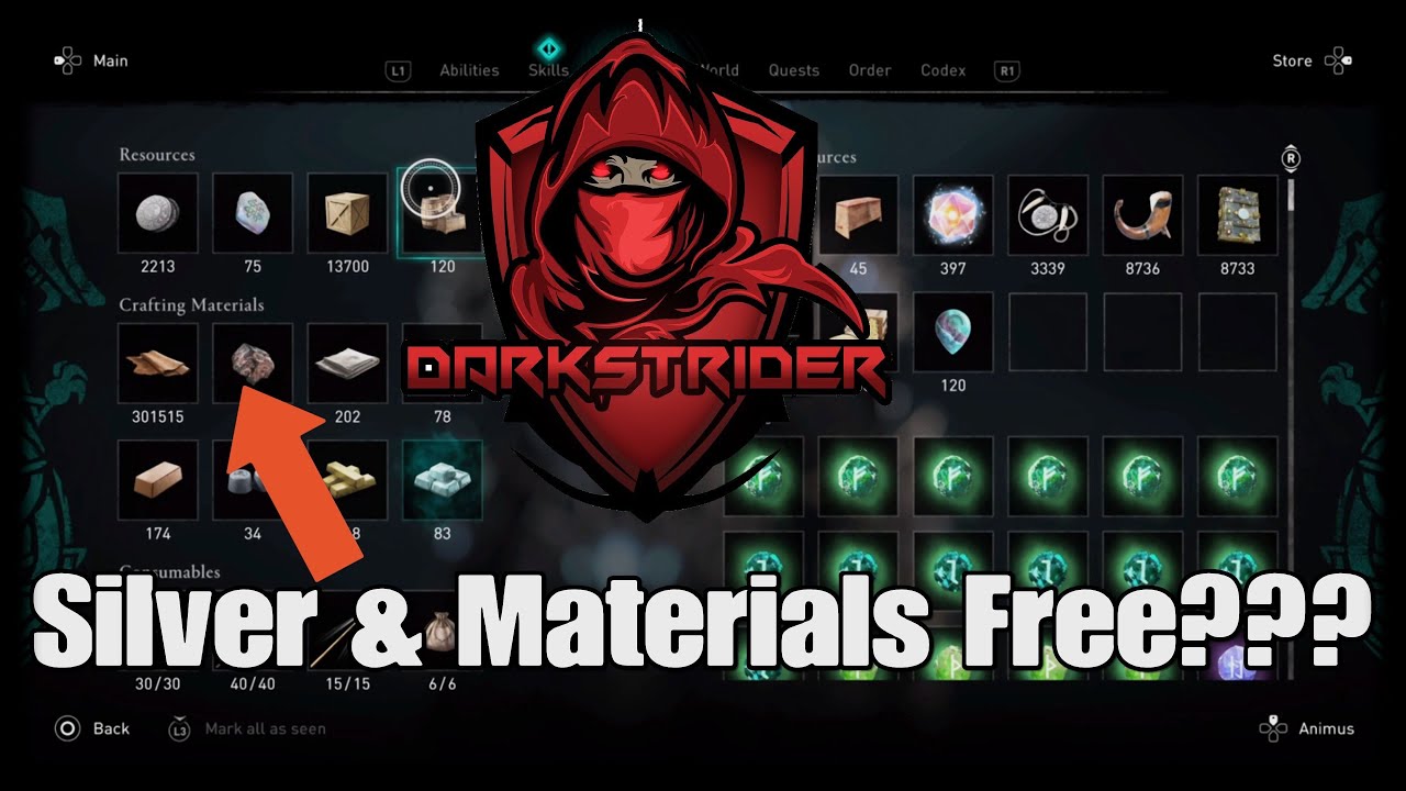 Assassin's Creed Valhalla Silver & Materials Free? YouTube