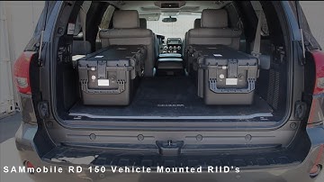 SAMmobile 150 Vehicle Mounted Isotope Identifiers with Directionality