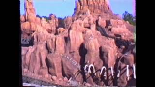 Big Thunder Mountain - The Magic Kingdom - 1991 - Florida Phlash Backs
