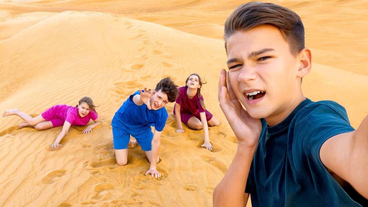 KI ÉLI TÚL A 24 ÓRÁT A SIVATAGBAN ÉS SZERZI MEG A KINCSET? 😱🏜️ IvanIsHere Hungarian