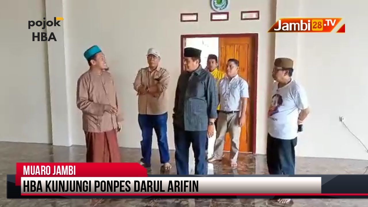 HBA Silaturahmi dengan Pendiri Ponpes Darul Arifin