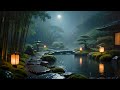 Calm and Relaxing Music for Sleep with Cicada and Soft Rain Sounds | Shakuhachi | Koto Vol. 176