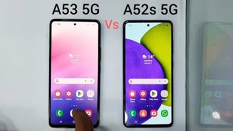 Samsung A53 vs A52s | SPEED TEST 🔥