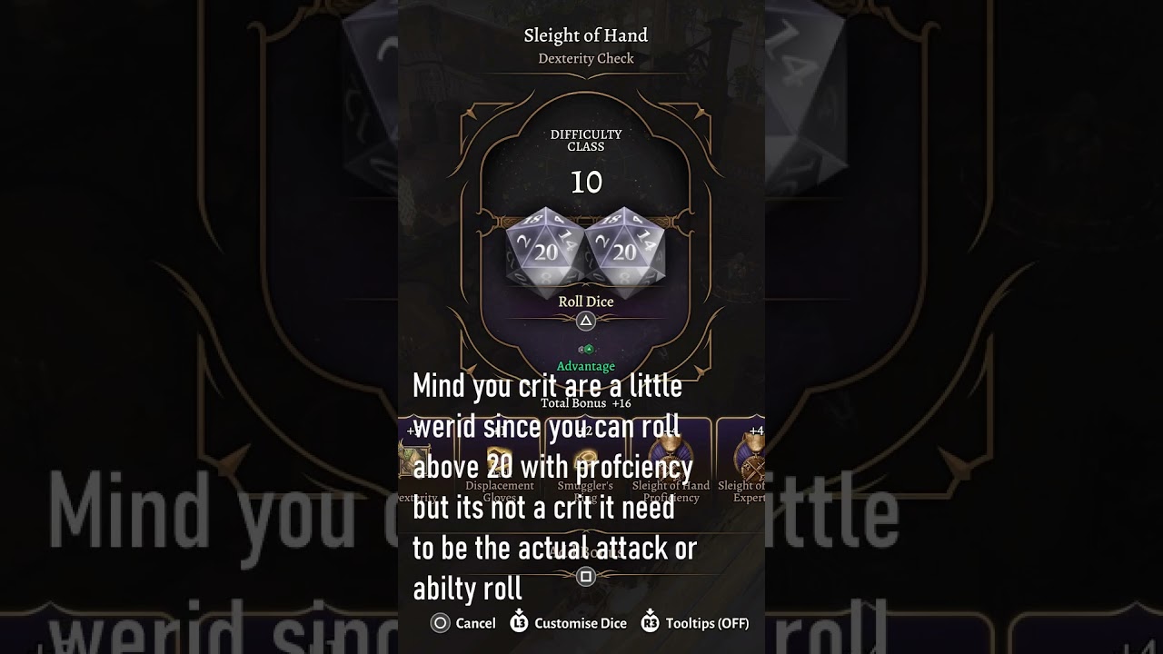 BG3 Dice Rolls Explained 