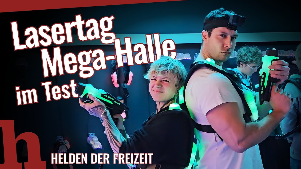LASERTAG mit Pixel Games in Wien - so funktioniert die Mega-Halle!