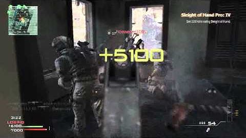 MW3 USAS 12 MultiKill