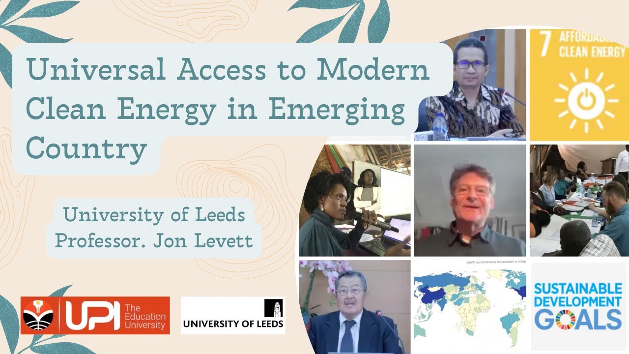 Webinar Series: Universal Access to Modern Clean Energy in Emerging Country