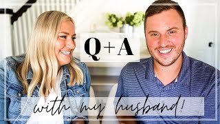 How we met, does he like my decor style? more kids?! | Q+A with my husband!
