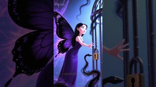 The Fairy of Darkness Who Saved a Wolf | Magical Short Story #reelsworldsstory #shortstory