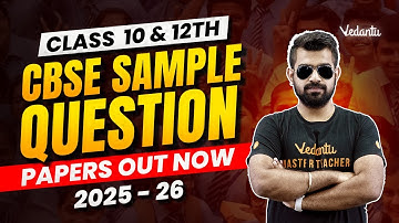 CBSE Sample Question Papers 2025 - 26 Out Now | Class 10 & 12th🔥Shimon Sir