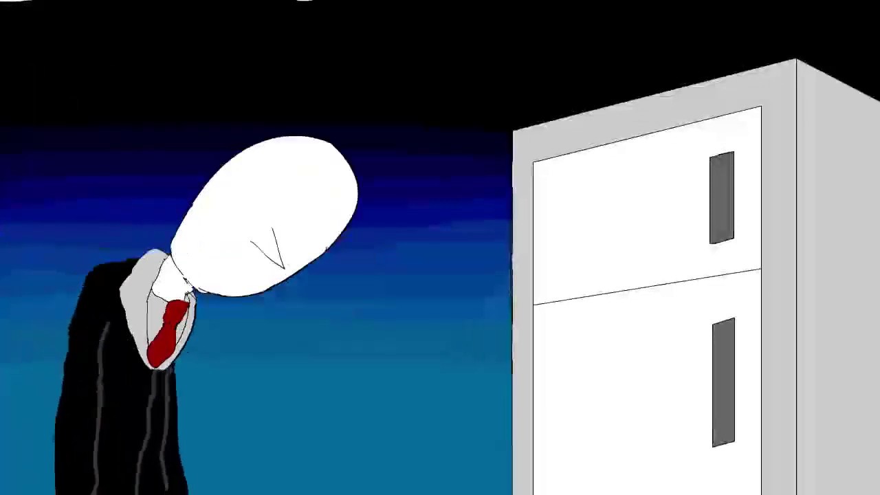 Slender and the fridge - Animated - YouTube