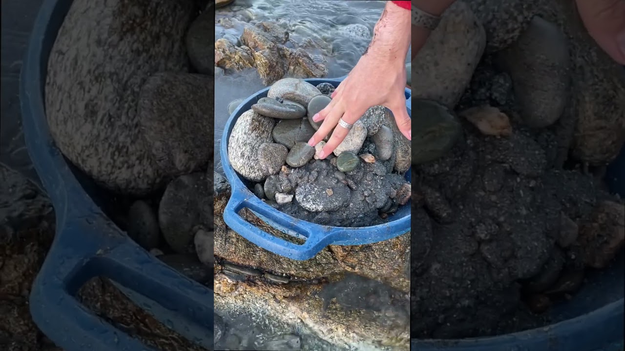 How much gold can we find in 10 shovels of gravel?