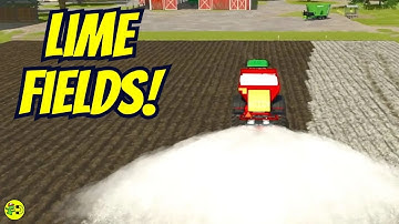 Farming Simulator 25 How to Spread Lime