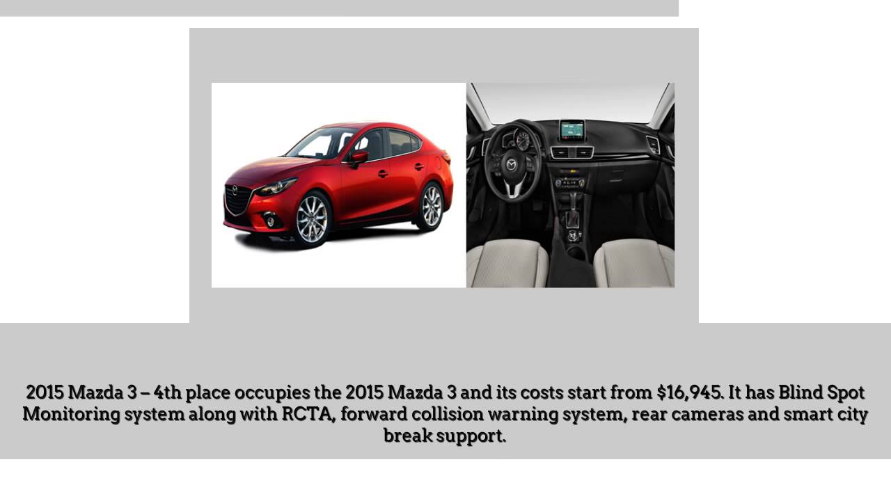 Top 5 Safest Cars Of 2015 YouTube