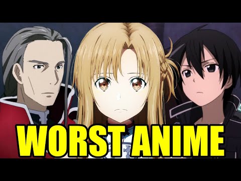 Sword Art Online is the WORST Anime of All Time (Aincrad Analysis)